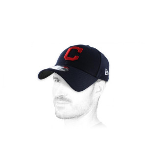 cap blue rode curve C Cap Cleveland Indians The League Team